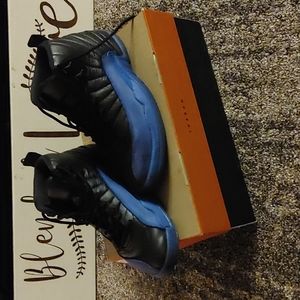 Air Jordan 12 Retro Black& Royal Blue Great Condition Smoke Free Home